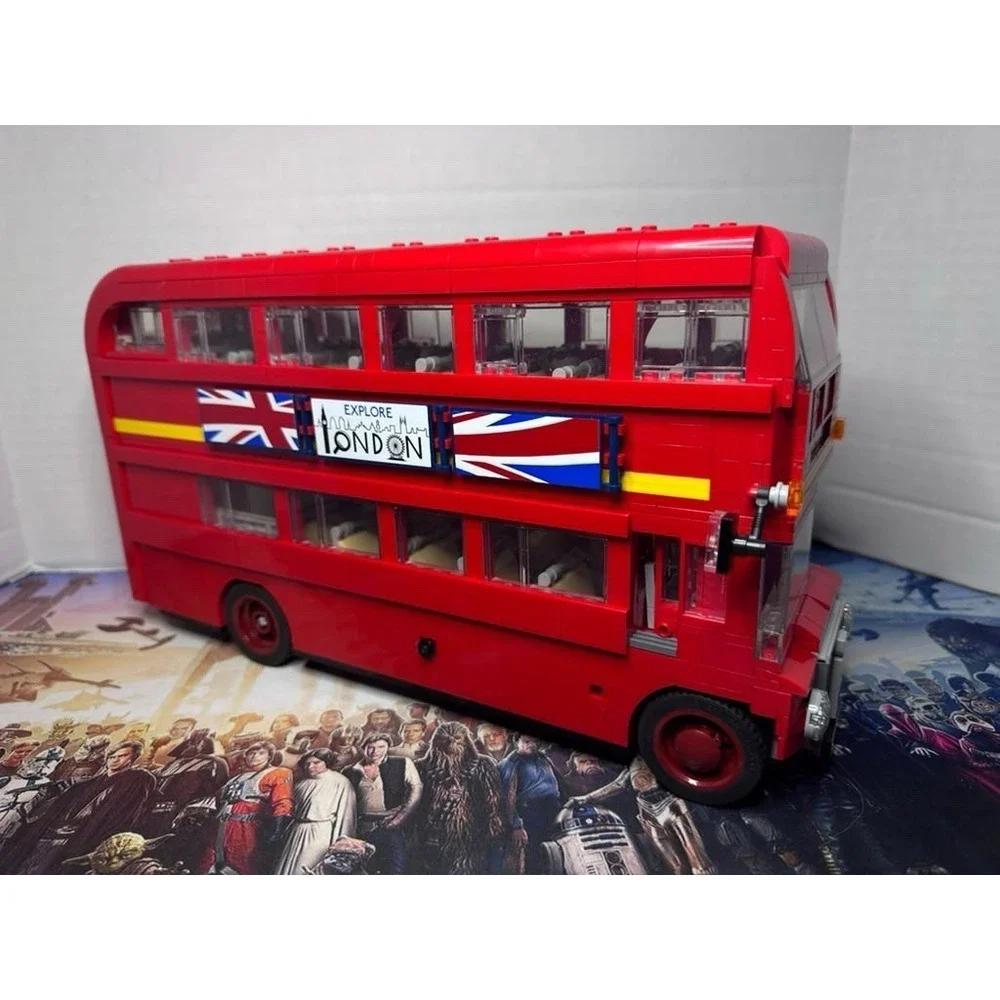 LEGO Creator Expert 10258 London Bus 100% Complete Great Shape No Box Or Manual